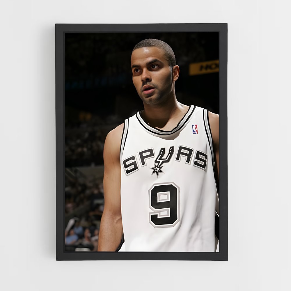 Poster Tony parker – affiche Basketball (vue 2)